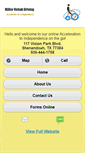 Mobile Screenshot of millerrehabdriving.com